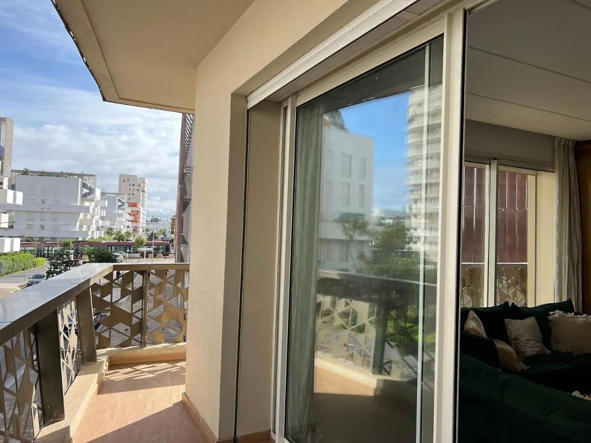 Luxury Apart 2 Ch -Casa Finance City 卡萨布兰卡 摩洛哥
